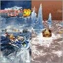 Battle Boats 3D 240x400 RUS