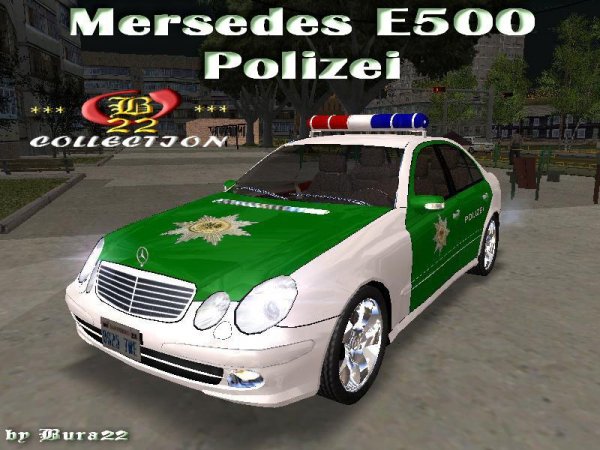 Mersedes E500 Polizei