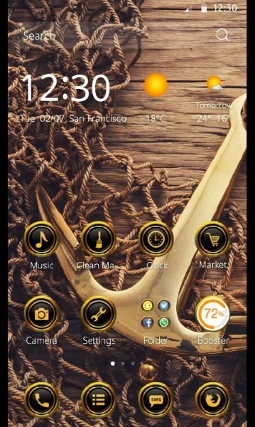 СМ лаунчер Theme Anchor 1.0.0