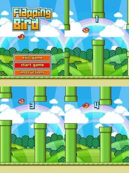 Flapping Bird 240x320
