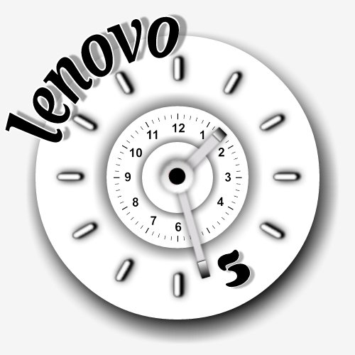 lenovo clock