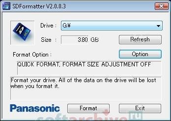 SDFormatter