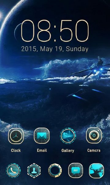 GO Launcher Theme Interstellar v1.0.25