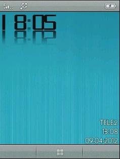 abstract color blue