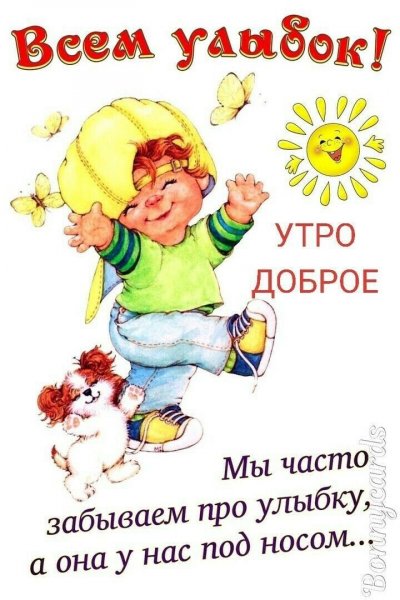 Доброе утро