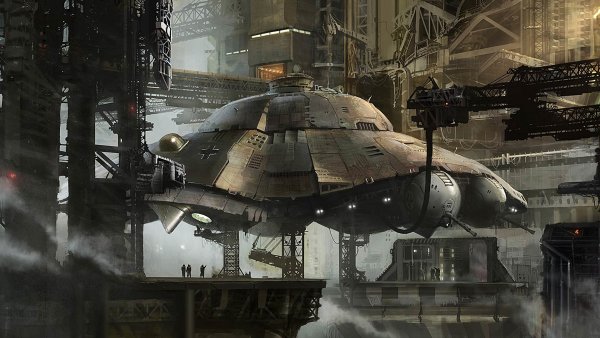 Немецкая летающая тарелка фантастика
