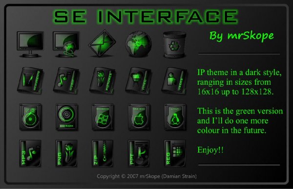 SE Interface Green