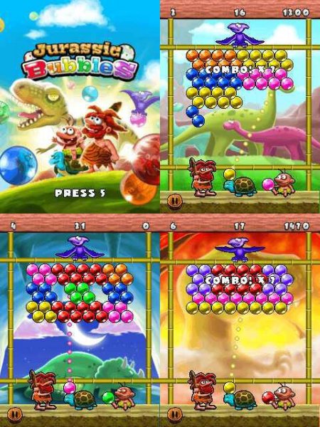 Jurassic Bubbles 128x160 5200