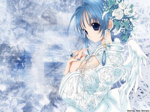White dust anime 1024x768 wallpaper