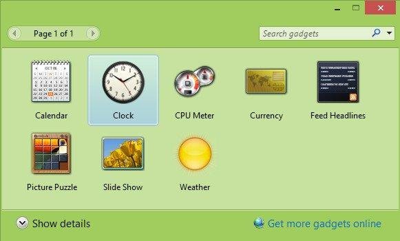 Windows Desktop Gadgets 2.0