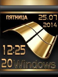 Винда Цифровые часы Флэш 2.0