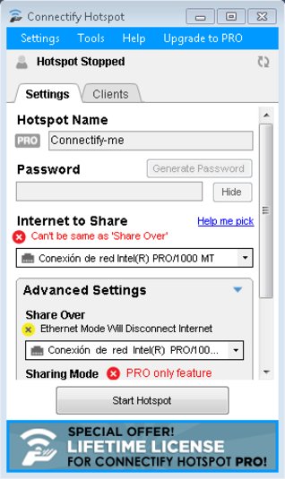 Connectify Pro 3.4.0.23678