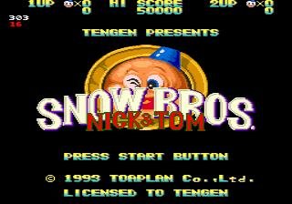 Snow Bros. - Nick amp Tom (J) [c]