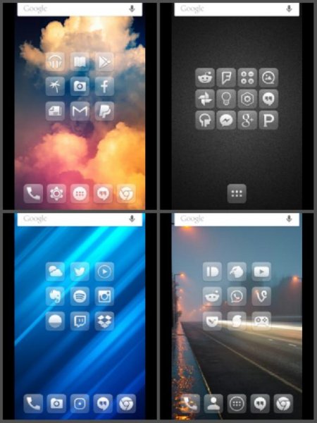 Glasklart icons pack