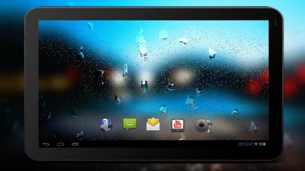 Rain Drops on Screen 4k LWP 1.0