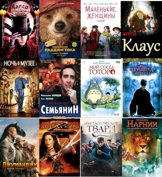 ТОП СЕМЕЙНЫЕ ФИЛЬМЫ