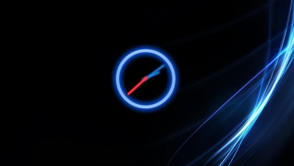 Neon mini clock