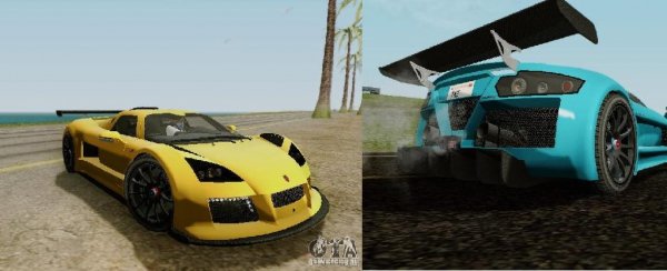 Gumpert Apollo S 2012 для GTA San Andrea