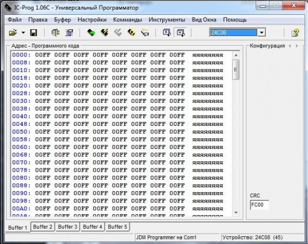 IC-prog, v 1.06C
