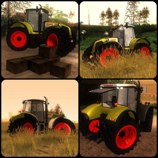 Tractor CLAAS Axion 850