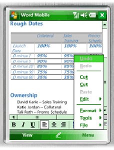 Microsoft Office Mobile 6.1