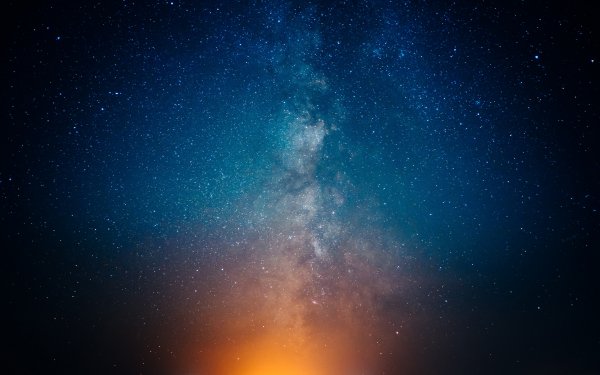 starry milky way sky 4k