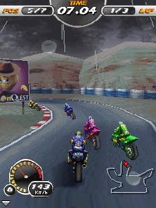3D Moto Racing Evolved 240x320