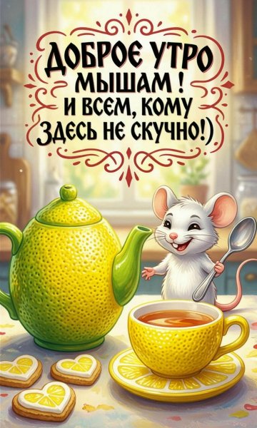 Доброе утро всем!
