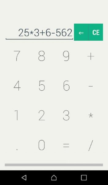 Calculator scientific v1.0