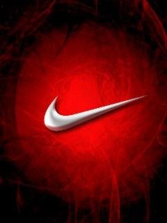 Черно красный nike