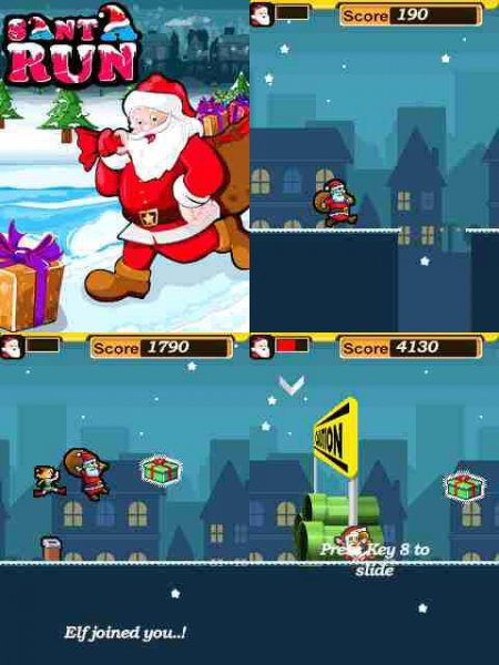 Santa Run 128x128 5140