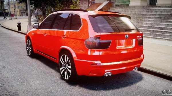 BMW X5M Chrome для GTA 4