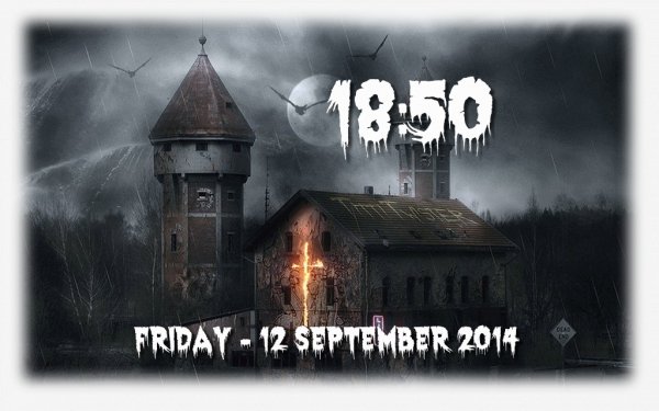 Horror Clock Widget