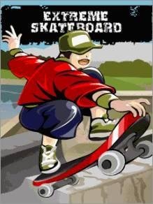 Extreme Skateboard 128x160