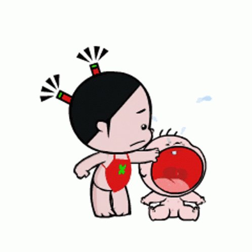 Crying Baby Sticker - Crying Baby Pobaby - Discover &amp; Sha