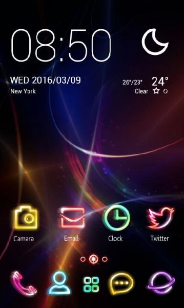 GO Launcher Theme Luminous v1.0.20