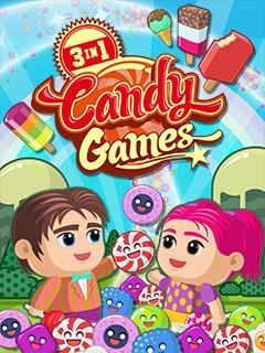 3-in-1 Candy Games 240x320