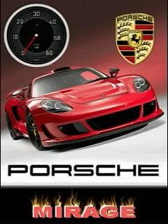 Porsche car  анимация