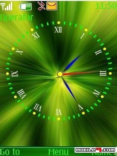 green clock 1