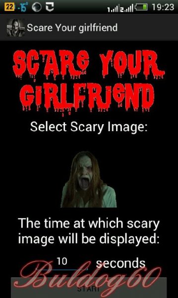 Scare your girlfriend
