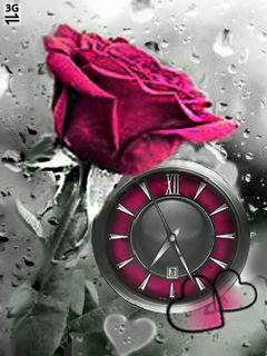 Rose clock