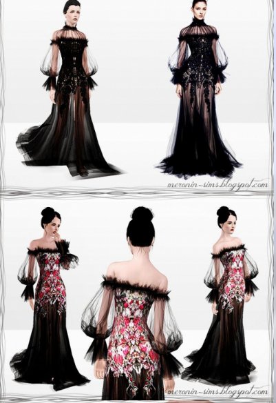 McQueenFall2012-13Dress by Meronin