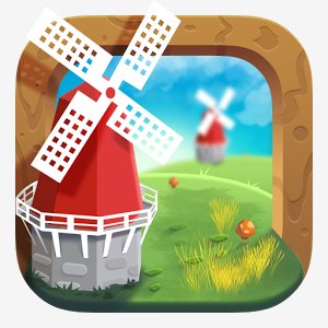 Ветряные мельницы живые обои - v.1.0.0