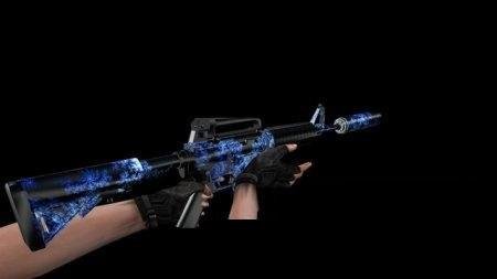 M4A1 (C узорами мароза)