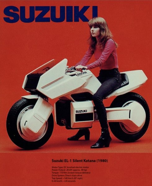 SUZUKI EL-1 SILENT KATANA (1980г.)