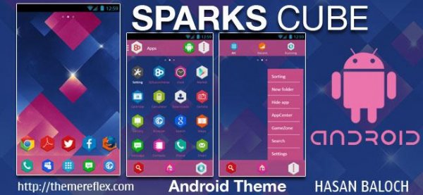 Sparks-Cube-android-theme-by-hb