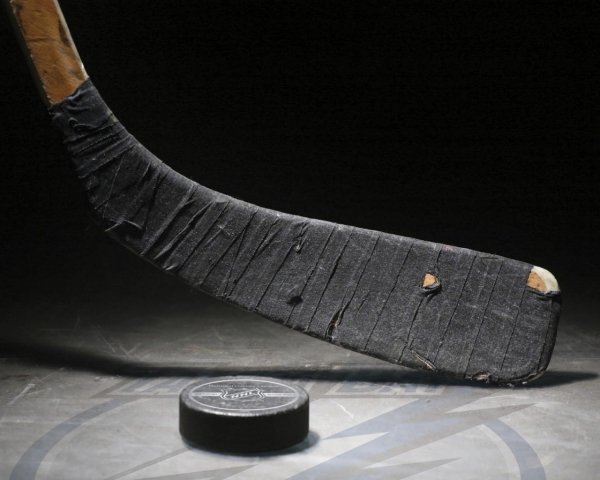 Sport Hockey Stick and puck ice hockey 105979 10