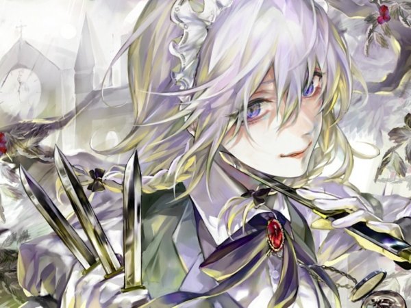 loAlo - Touhou. Izayoi Sakuya wallpaper