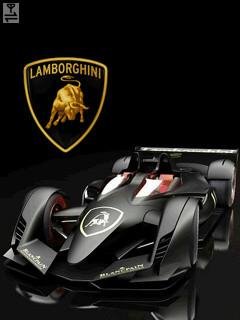 Lamborghini black car f 1