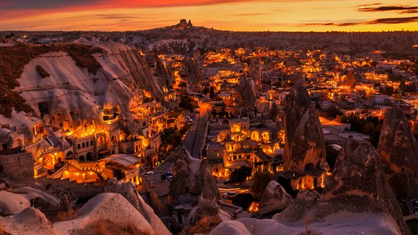 Goreme National Park Национальный парк Гёреме UHD обои 8K